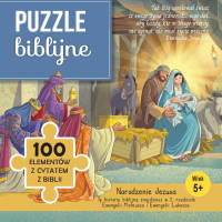 Puzzle biblijne - Narodzenie Jezusa 100 elementów