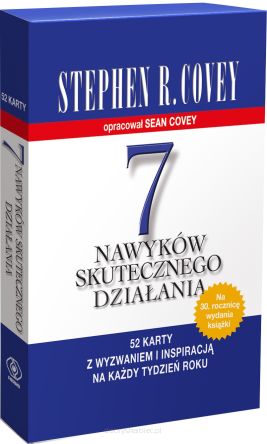 7 nawyków skutecznego działania. 52 karty z wyzwaniem i inspiracją na każdy tydzień roku - Stephen R. Covey