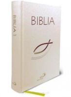 Biblia z rybką - biała z paginatorami TW