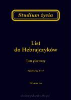 Studium życia Listu do Hebrajczyków, tom 1 i 2 (komplet)