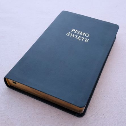 Biblia Gdańska UBG - Duża czcionka F2 oprawa PU (grubszy papier)