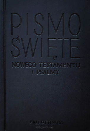 Nowy Testament i Psalmy oprawa ekoskóra /wyd. kieszonkowe/