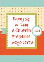 Kartka - Raduj się w Panu Ps. 37,4