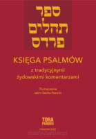 KSIĘGA PSALMÓW z tradycyjnymi żydowskimi komentarzami