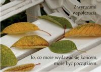 Pocztówka z serii na okazję "Z wyrazami współczucia"